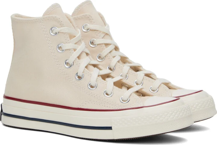 Converse Off-White Chuck 70 High Top Sneakers - Image 4