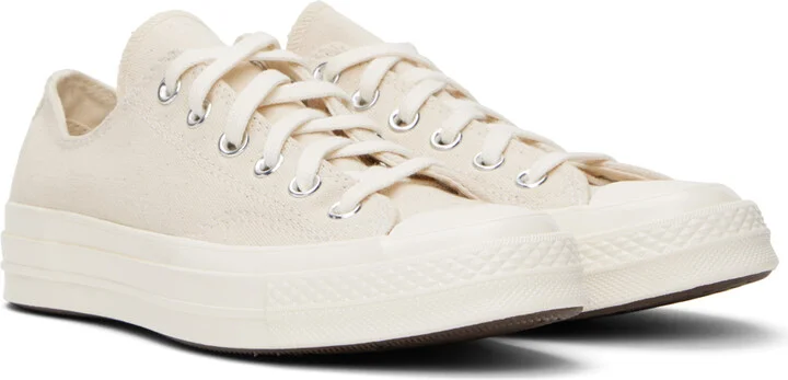 Converse Off-White Chuck 70 Low Top Sneakers - Image 4
