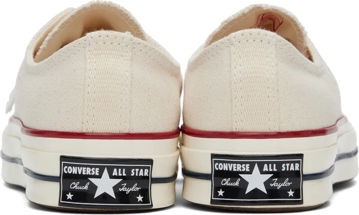 Converse Off-White Chuck 70 Low Top Sneakers - Image 2