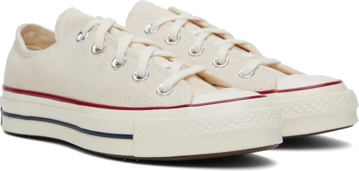 Converse Off-White Chuck 70 Low Top Sneakers - Image 4