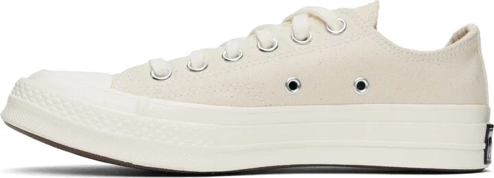 Converse Off-White Chuck 70 Low Top Sneakers - Image 3
