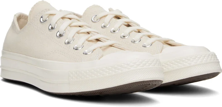 Converse Off-White Chuck 70 Low Top Sneakers - Image 4