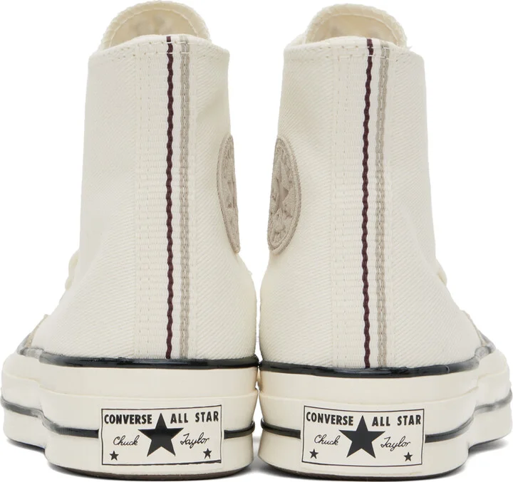 Converse Off-White Chuck 70 Mixed Materials Sneakers - Image 2
