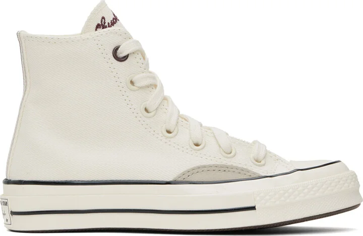 Converse Off-White Chuck 70 Mixed Materials Sneakers