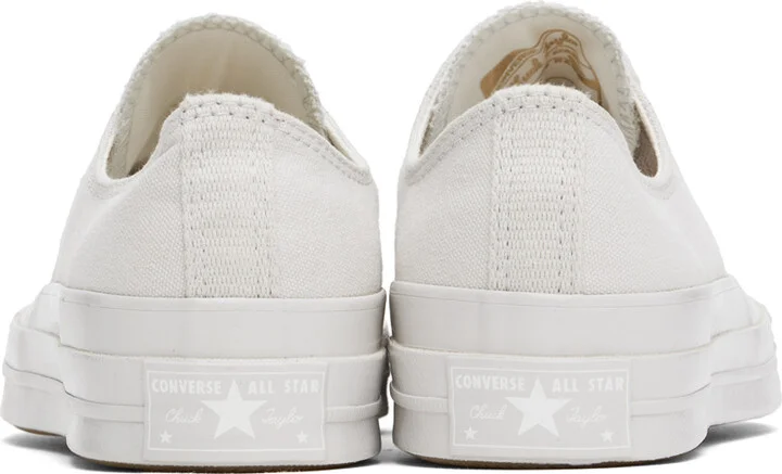 Converse Off-White Chuck 70 Monochrome Sneakers - Image 2