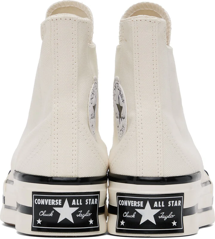 Converse Off-White Chuck 70 Plus High Top Sneakers - Image 2