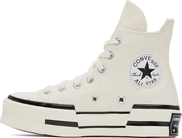 Converse Off-White Chuck 70 Plus High Top Sneakers - Image 3