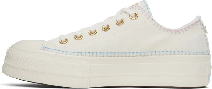 Converse Off-White Chuck Taylor All Star Lift Sneakers - Image 3