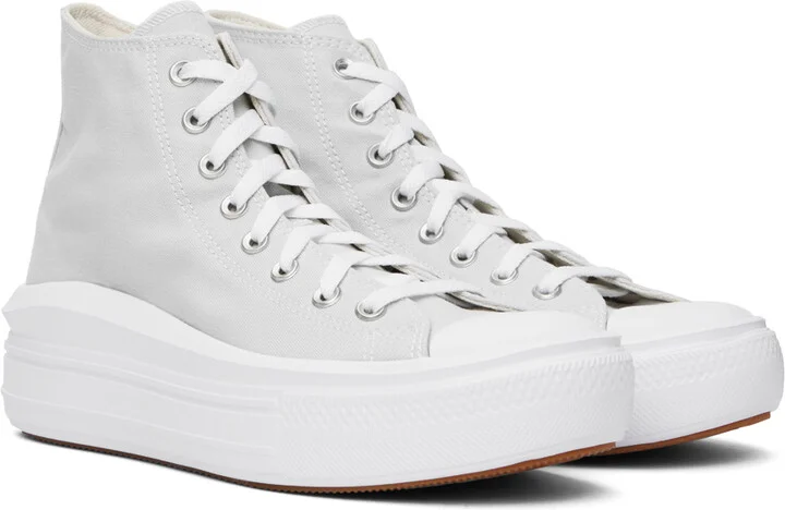 Converse Off-White Chuck Taylor All Star Move Platform Sneakers - Image 4