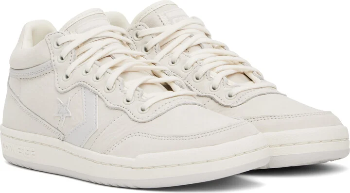 Converse Off-White CONS Fastbreak Pro Mid Top Sneakers - Image 4