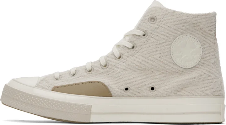 Converse Off-White Cozy Utility Chuck 70 Sneakers - Image 3