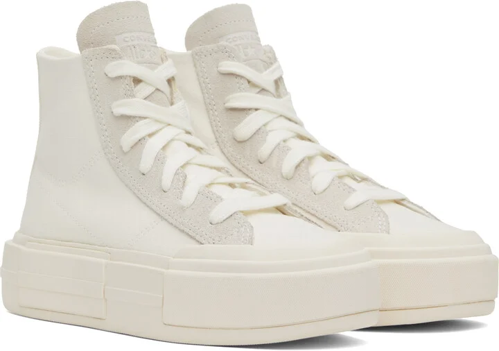 Converse Off-White Cruise High Top Sneakers - Image 4