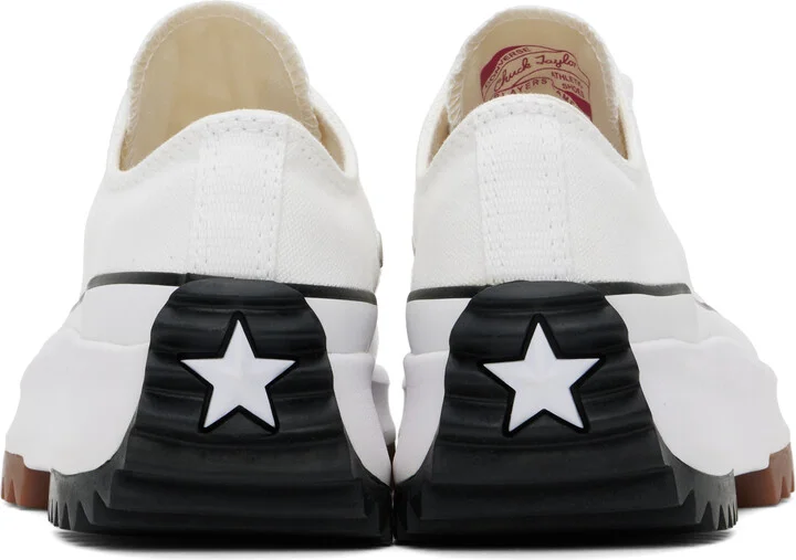 Converse Off-White Run Star Hike Canvas Platform Sneakers - Image 2
