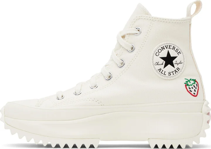 Converse Off-White Run Star Hike Sneakers - Image 3
