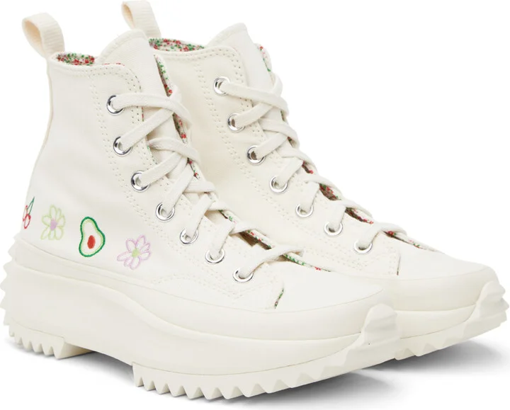 Converse Off-White Run Star Hike Sneakers - Image 4