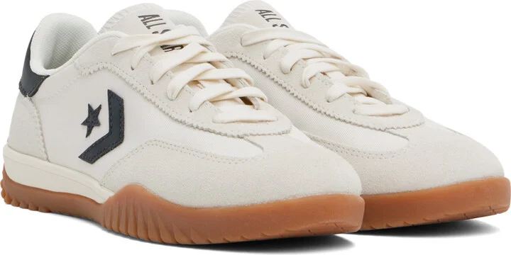 Converse Off-White Run Star Trainer Low Top Sneakers - Image 4