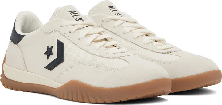 Converse Off-White Run Star Trainer Low Top Sneakers - Image 4