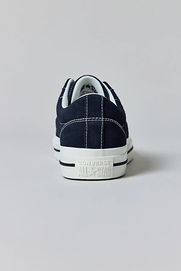 Converse One Star Pro 95 Sneaker in Black/Vintage White - Image 4