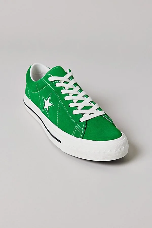 Converse One Star Pro 95 Sneaker in Black/Vintage White - Image 6