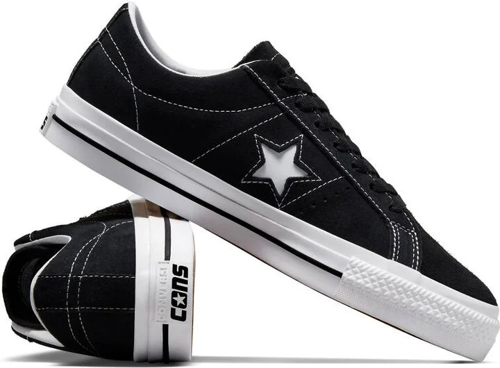 Converse One Star Pro sneakers in black - Image 4