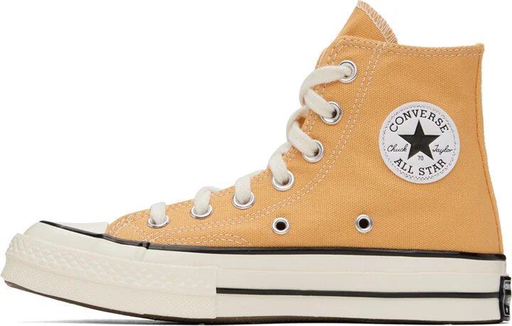 Converse Orange Chuck 70 Sneakers - Image 3