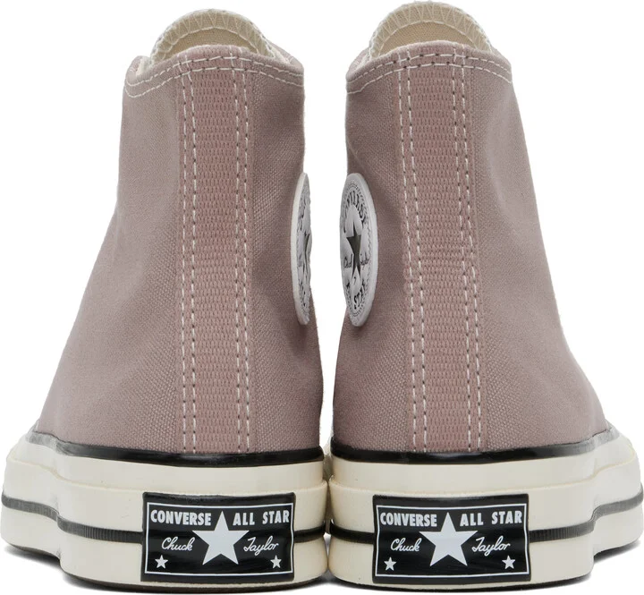 Converse Pink Chuck 70 High Top Sneakers - Image 2