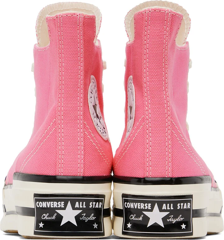 Converse Pink Chuck 70 Plus Sneakers - Image 2
