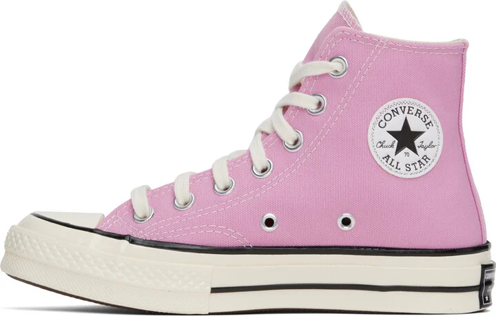 Converse Pink Chuck 70 Seasonal Color Sneakers - Image 3