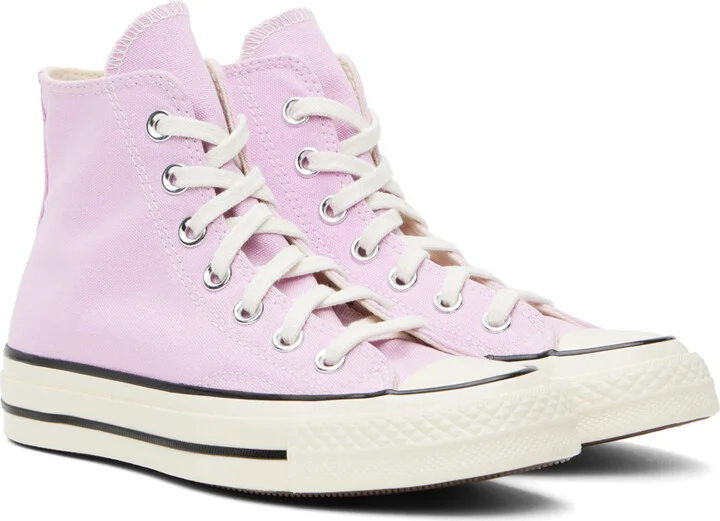 Converse Pink Chuck 70 Sneakers - Image 4
