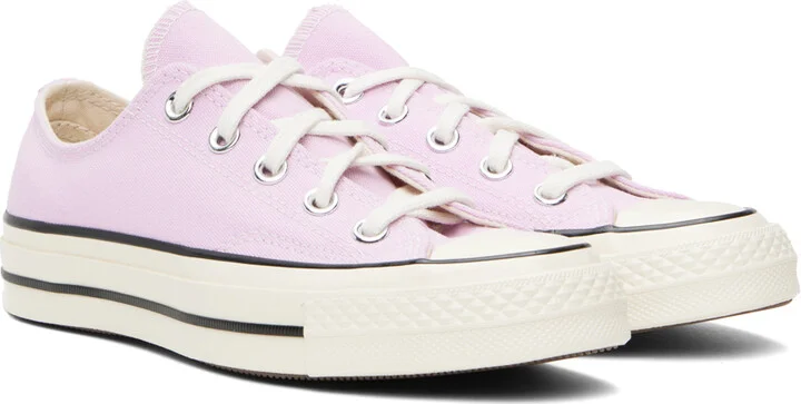 Converse Pink Chuck 70 Sneakers - Image 4