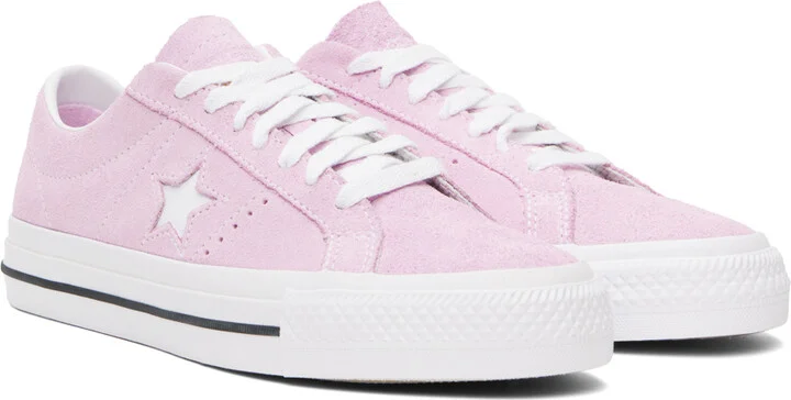 Converse Pink CONS One Star Pro Sneakers - Image 4
