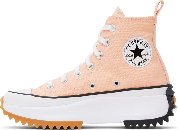Converse Pink Run Star Hike Sneakers - Image 3