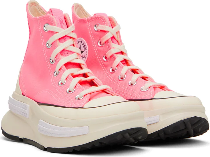 Converse Pink Run Star Legacy CX High Top Sneakers - Image 4
