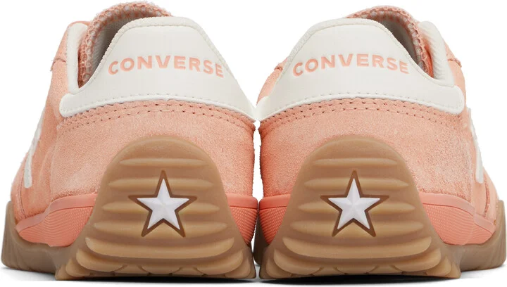 Converse Pink Run Star Trainer Low Top Sneakers - Image 2