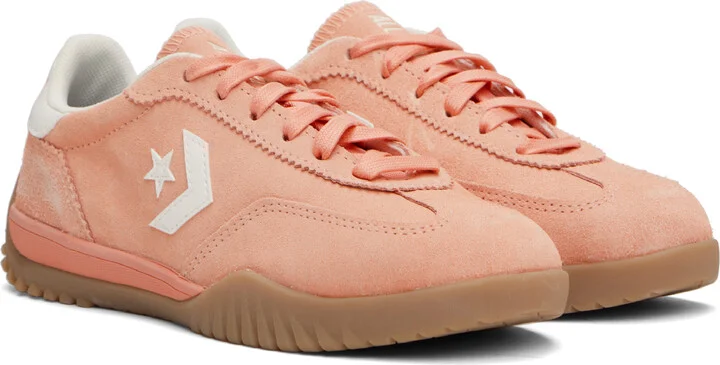 Converse Pink Run Star Trainer Low Top Sneakers - Image 4