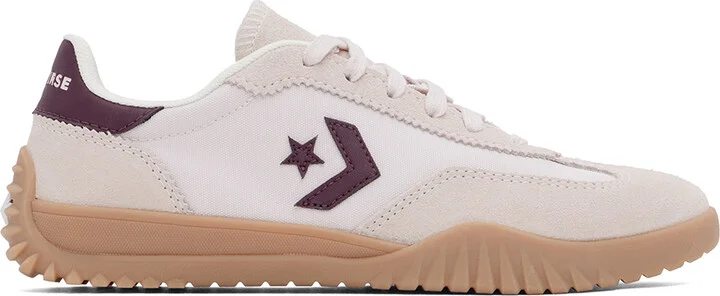 Converse Pink Run Star Trainer Low Top Sneakers
