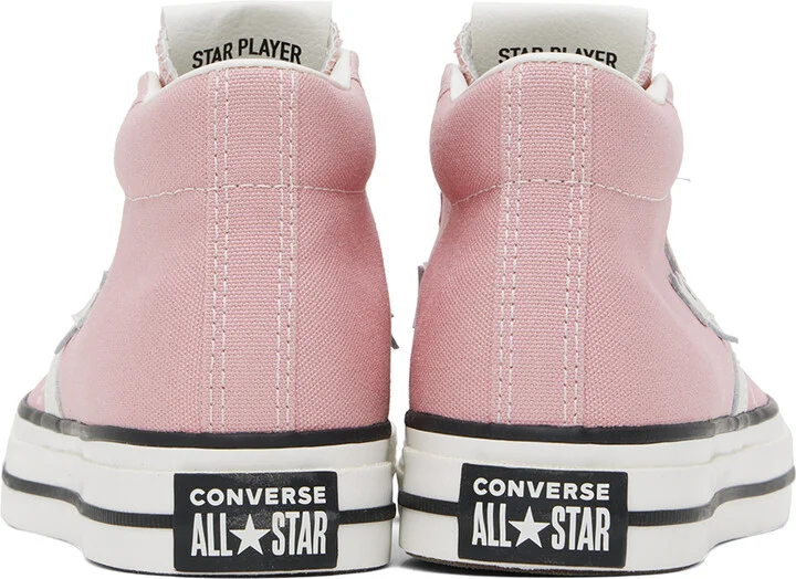 Converse Pink Star Player 76 Sneakers - Image 2