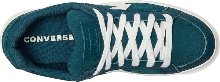 Converse Pro Blaze Classic Shoes Darkly Jaded/Egret/Dragon Scale : Men's 5 - Women's 6.5 Medium, Leather - Image 2