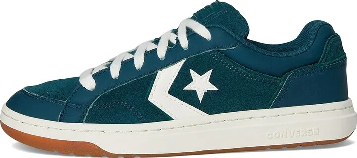 Converse Pro Blaze Classic Shoes Darkly Jaded/Egret/Dragon Scale : Men's 5 - Women's 6.5 Medium, Leather - Image 6