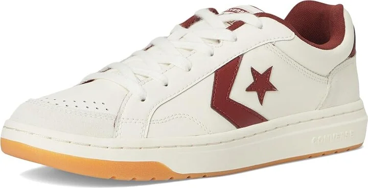 Converse Pro Blaze Classic Shoes Egret/Rottin Apple/Egret : Men's 6 - Women's 7.5 Medium, Leather - Image 5