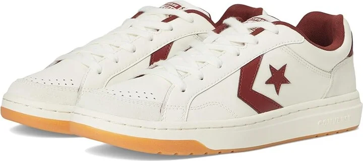 Converse Pro Blaze Classic Shoes Egret/Rottin Apple/Egret : Men's 6 - Women's 7.5 Medium, Leather