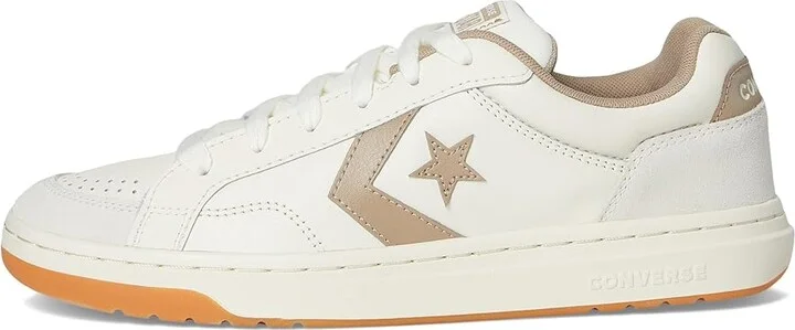 Converse Pro Blaze Classic Shoes Egret/Vintage Cargo/Egret : Men's 8.5 - Women's 10 Medium, Leather - Image 6