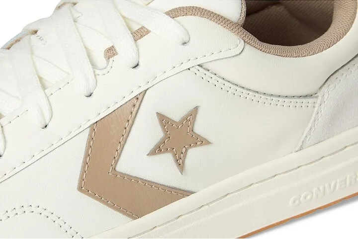 Converse Pro Blaze Classic Shoes Egret/Vintage Cargo/Egret : Men's 8.5 - Women's 10 Medium, Leather - Image 7