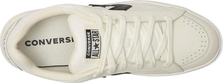 Converse Pro Blaze Classic Sneaker Men's Shoes Vintage White/Egret/Black : Men's 10 - Women's 12 Medium, Leather - Image 2