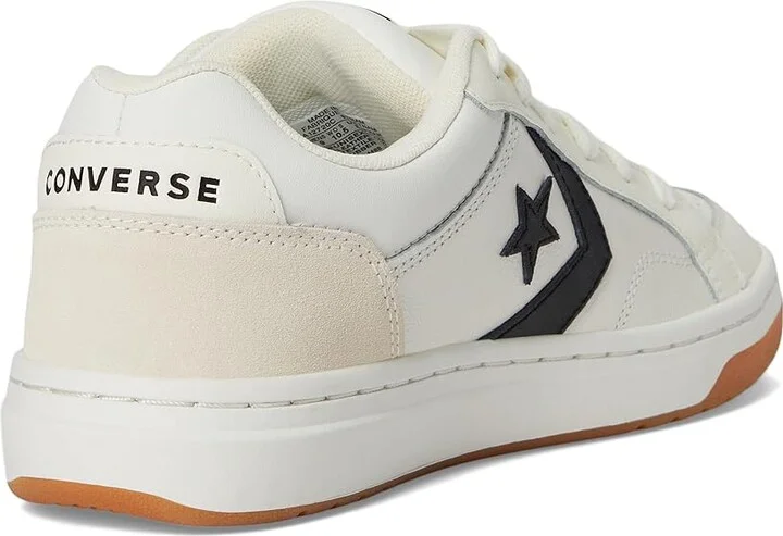 Converse Pro Blaze Classic Sneaker Men's Shoes Vintage White/Egret/Black : Men's 10 - Women's 12 Medium, Leather - Image 4
