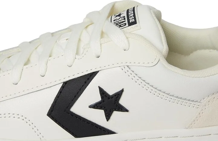 Converse Pro Blaze Classic Sneaker Men's Shoes Vintage White/Egret/Black : Men's 10 - Women's 12 Medium, Leather - Image 7