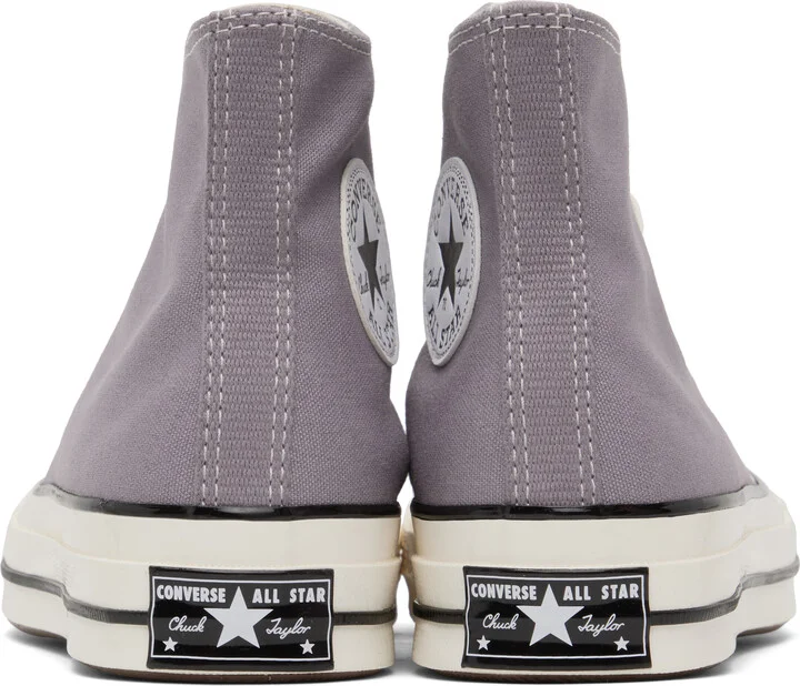 Converse Purple Chuck 70 High Top Sneakers - Image 2