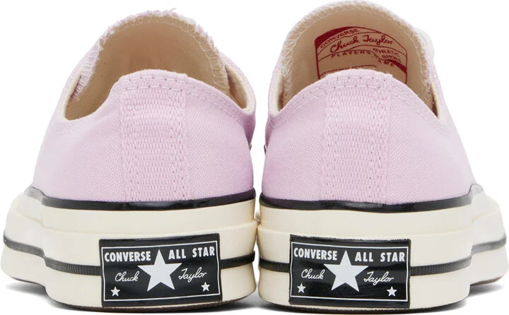 Converse Purple Chuck 70 Low Top Sneakers - Image 2