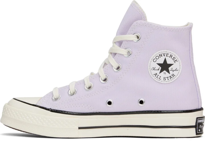 Converse Purple Chuck 70 Seasonal Color Sneakers - Image 3