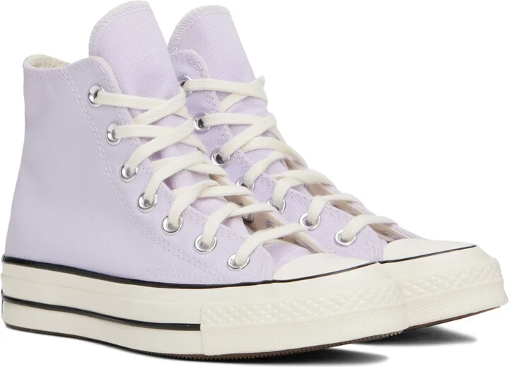 Converse Purple Chuck 70 Seasonal Color Sneakers - Image 4